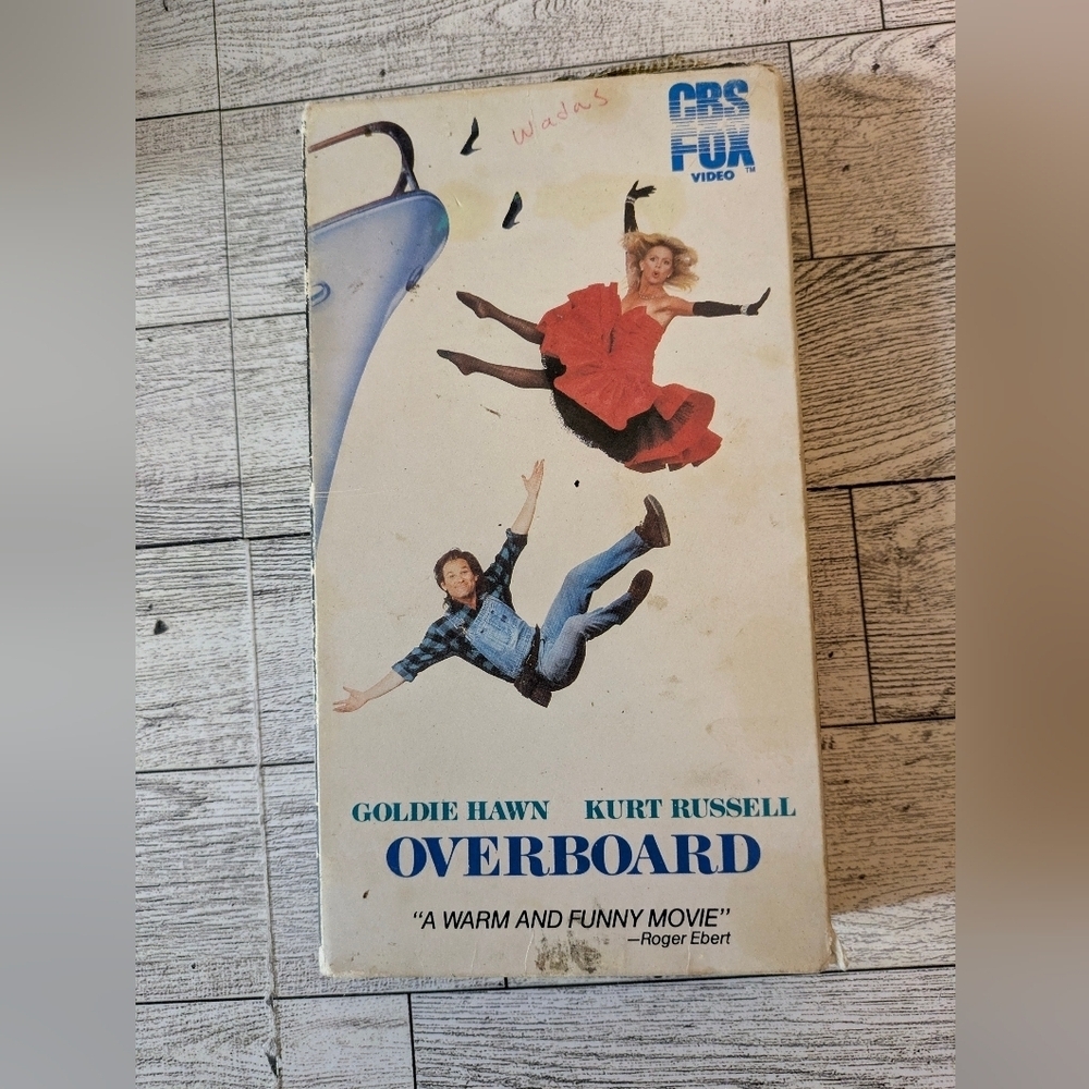 Overboard VHS Tape